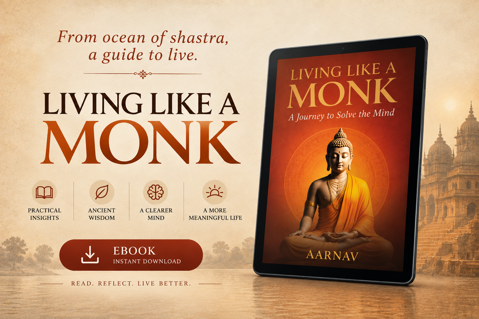 Living like a monk (eBook)