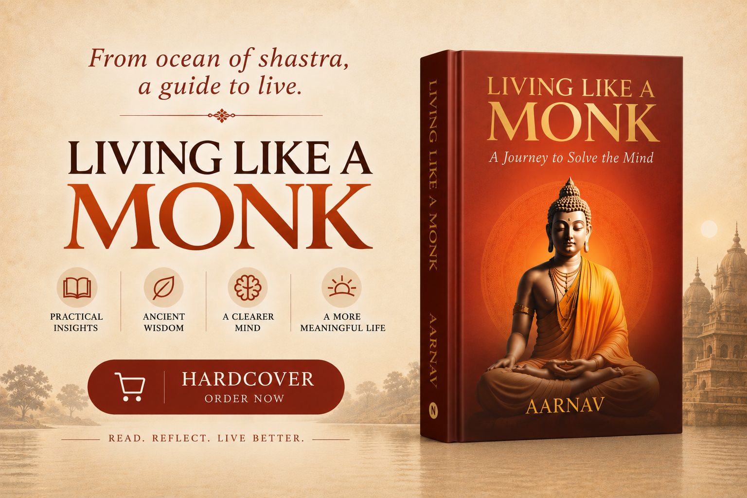 Living like a Monk (Hardcover)